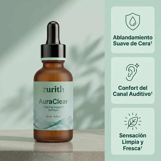 AuraClear Gotas Limpieza y Alivio Auditivo